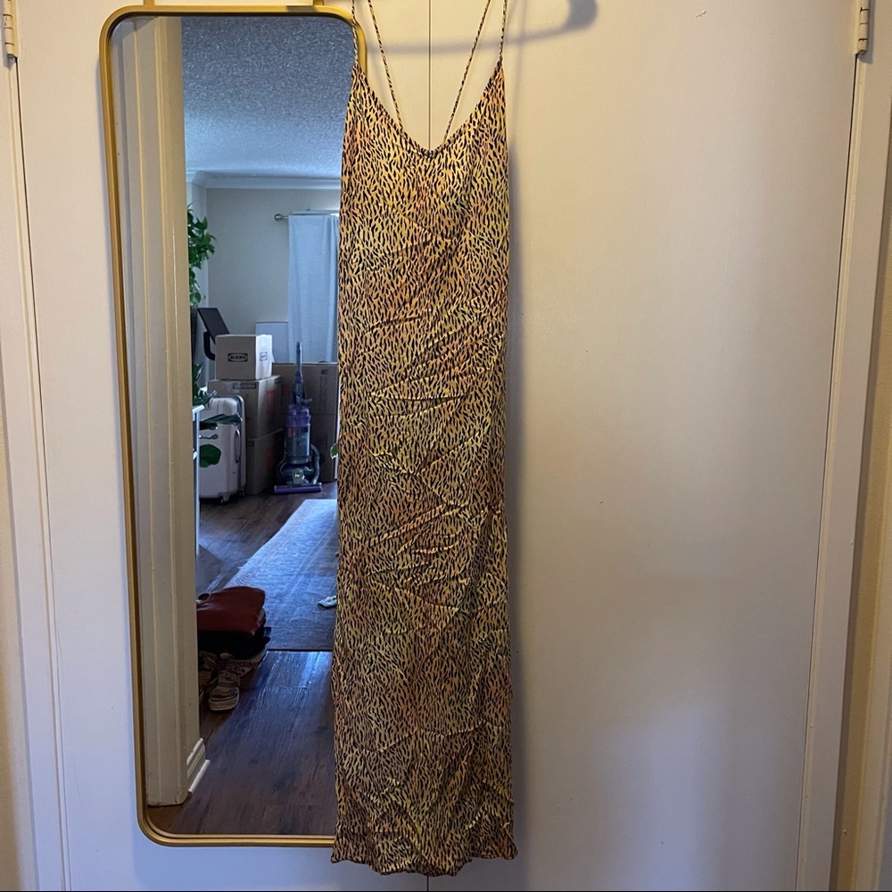 Hime Tiger Slip Dress